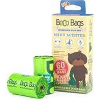 👉 Poepzakje Beco Bags Mint - Travel Pack 60 poepzakjes (4 x 15) 5060189754755