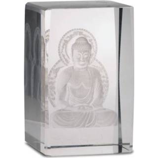 👉 Boeddha kristal active Laser op Lotustroon Rechthoekig 8719497612956