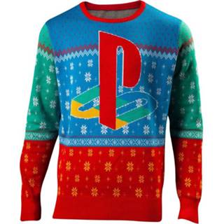 👉 Sweater rood m Playstation Tokio 8718526260434