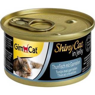👉 Kattenvoer gelei GimCat ShinyCat in 6 x 70 g - kip