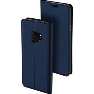 👉 Flipcover blauw Samsung Galaxy S9 Dux Ducis Skin Pro Flip Cover - Donkerblauw 5712579928481 1518610493000
