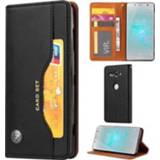 👉 Portemonnee zwart Card Set Serie Sony Xperia XZ2 Compact Wallet Case - 5712579932686