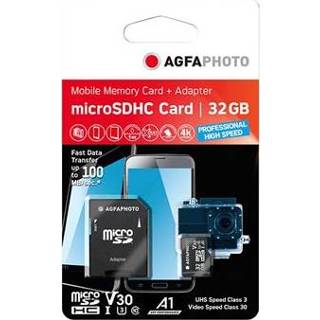 👉 Geheugenkaart AgfaPhoto Professional High Speed MicroSDHC - 32GB 4250255103599