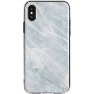 XS Marble Opal backcover hoes wit senioren Lunso - iPhone X / 669014993052