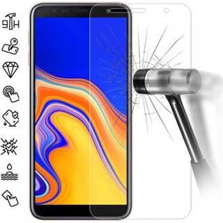 Screenprotector Samsung Galaxy J4+ Glazen - 9H Doorzichtig 5712579938442