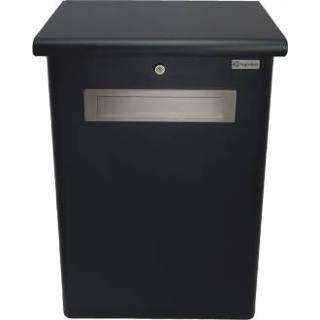 👉 Pakketbrievenbus Logixbox Topbox-XL Plus met brievenbusklep - grijs