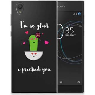 👉 Sony Xperia L1 TPU Hoesje Design Cactus Glad 8718894981351