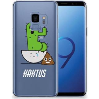 👉 Samsung Galaxy S9 Uniek TPU Hoesje Cactus Poo 8718894989999