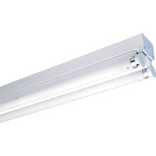 👉 Armatuur staal IP20 LED 150 cm excl. 2x22W TL Buis 8433340000874