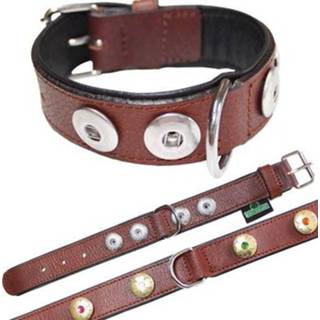 👉 Hals band bruin Halsband 50cm x 32mm 4049346057558 4049346057565 4049346057510