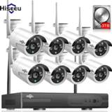 👉 2MP 1080P CCTV System 8ch HD Wireless NVR kit 3TB HDD Outdoor IR Night Vision IP Wifi Camera Security System Surveillance Hiseeu