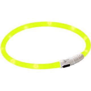 Halsband geel LED