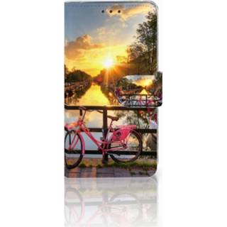 👉 LG Q6 | Plus Uniek Boekhoesje Amsterdamse Grachten 8718894687970