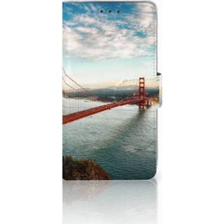 👉 LG Q6 | Plus Boekhoesje Design Golden Gate Bridge 8718894693278
