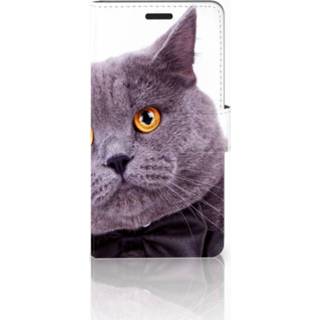 👉 Samsung Galaxy A7 2015 Uniek Boekhoesje Kat 8718894693834