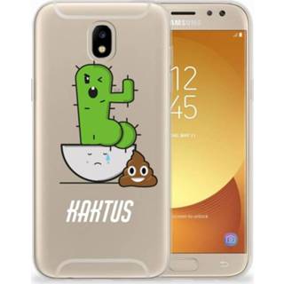 👉 Samsung Galaxy J5 2017 Uniek TPU Hoesje Cactus Poo 8718894742310
