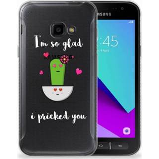 👉 Samsung Galaxy Xcover 4 TPU Hoesje Design Cactus Glad 8718894778555