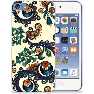 👉 Apple iPod Touch 5 | 6 TPU Hoesje Design Barok Flower 8718894780145