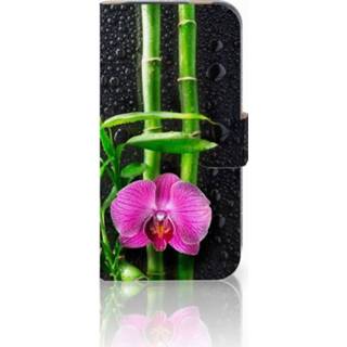 👉 Orchidee HTC One M8 Boekhoesje Design 8718894803424