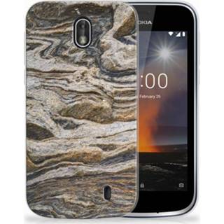 👉 Steen Nokia 1 TPU Hoesje Design 8718894805374