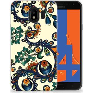 👉 Samsung Galaxy J4 2018 TPU Hoesje Design Barok Flower 8718894816868