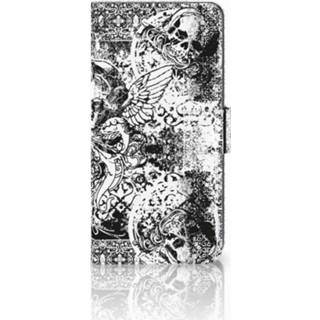 👉 Sony Xperia XZ3 Boekhoesje Design Skulls Angel 8718894851913