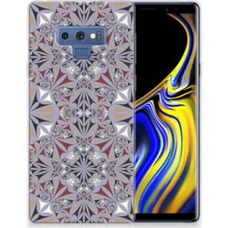 👉 Samsung Galaxy Note 9 TPU Hoesje Design Flower Tiles 8718894852026