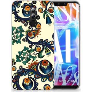 👉 Huawei Mate 20 Lite TPU Hoesje Design Barok Flower 8718894890004