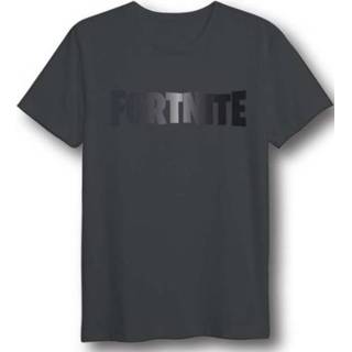 👉 Fortnite - Foil Logo Black T-Shirt