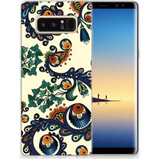 👉 Samsung Galaxy Note 8 TPU Hoesje Design Barok Flower 8718894970638