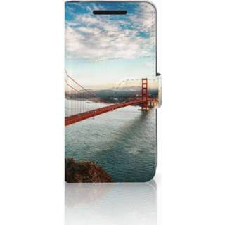 👉 HTC One M9 Boekhoesje Design Golden Gate Bridge 8718894173879