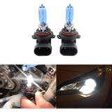 👉 Hoofdlamp wit 2x 9012 HIR2 Halogen Light Bulbs 55W 6500K Xenon Clear White Car-styling Car Headlights 9012LL PX22d Headlight