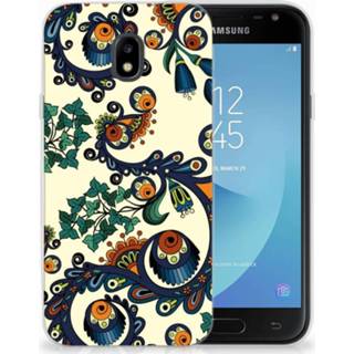 👉 Samsung Galaxy J3 2017 TPU Hoesje Design Barok Flower 8718894339039