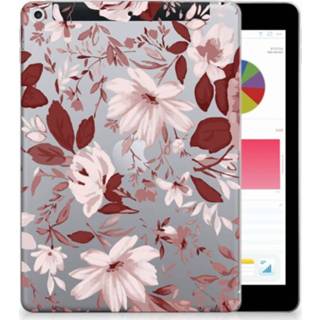 Tablethoes Apple iPad 9.7 2018 | 2017 Uniek Tablethoesje Watercolor Flowers 8718894371817