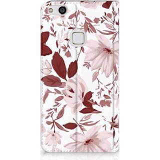 👉 Standcase Sony Xperia XZ Premium Uniek Hoesje Watercolor Flowers 8718894505250