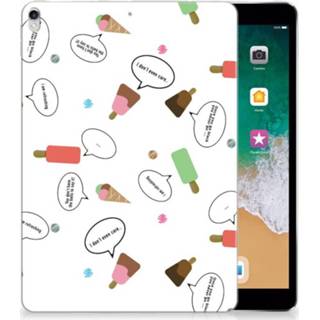 👉 Tablethoes Apple iPad Pro 10.5 Tablethoesje Design IJsjes 8718894497098