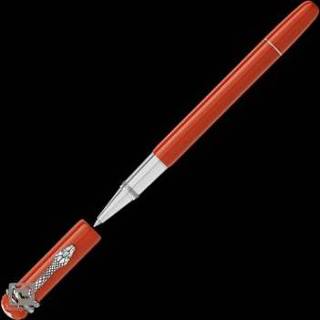 👉 Balpen Montblanc Rollerball Heritage Rouge Noir Coral 4017941785763