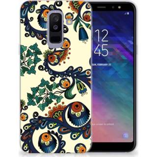 👉 Samsung Galaxy A6 Plus (2018) TPU Hoesje Design Barok Flower 8718894584552