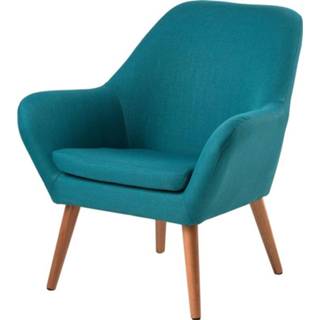 👉 Fauteuil textiel scandi turkoois Jenks, Norrwood 5705994996555