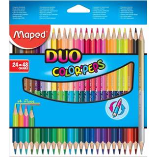 👉 Kleurpotlood Colorpeps duo 24x 3154148296027