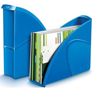 👉 Tijdschriftenhouder blauw Gloss by CEP A4, 3462159001333