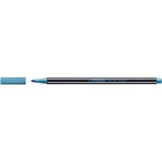👉 Viltstift blauw Stabilo Pen 68 Metallic, 4006381530224