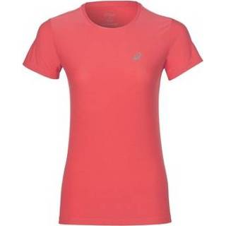 👉 Shirt roze EU S f vrouwen T-shirt Korte Mouw Asics Club SS Top 8719021567110