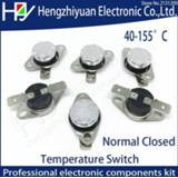 Switch Hzy KSD301 250V 10A Normal Closed Temperature Thermal Control 40C 50C 70C 80C 90C 100C 120C 130C 140C 150C Centigrade