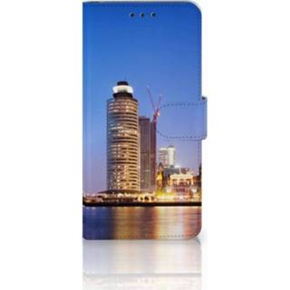👉 Samsung Galaxy A8 Plus (2018) Uniek Boekhoesje Rotterdam 8718894731475