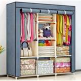 👉 Wardrobe 2018 DIY Non-woven fold Portable Storage furniture When the quarter Cabinet bedroom organ