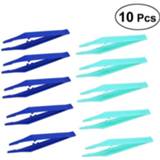 👉 Tweezer plastic small WINOMO 10pcs Tweezers Medical Beads Disposable Tools Forceps for Crafts DIY Jewelry Making
