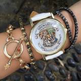 👉 Watch vrouwen Dropship Brand HOGWARTS Magic School Watches Fashion Women Wristwatch Casual Luxury Quartz Clocks Relogio Feminino Gift