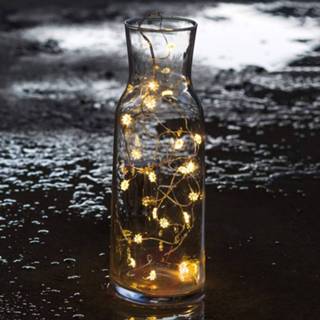 👉 Licht ketting kunststof a+ transparant Heldere LED bloemen lichtketting Silke 20 lampen