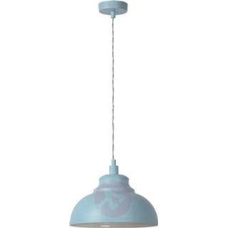 👉 Hanglamp blauw metaal a++ Isla - een in zacht